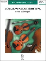 Variations on an Irish Tune Orchestra sheet music cover